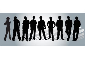 People Vectors - vector #140367 gratis